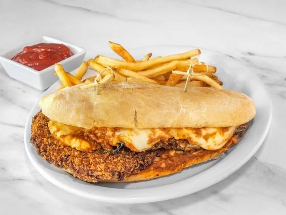 Chicken Parm Sandwich.